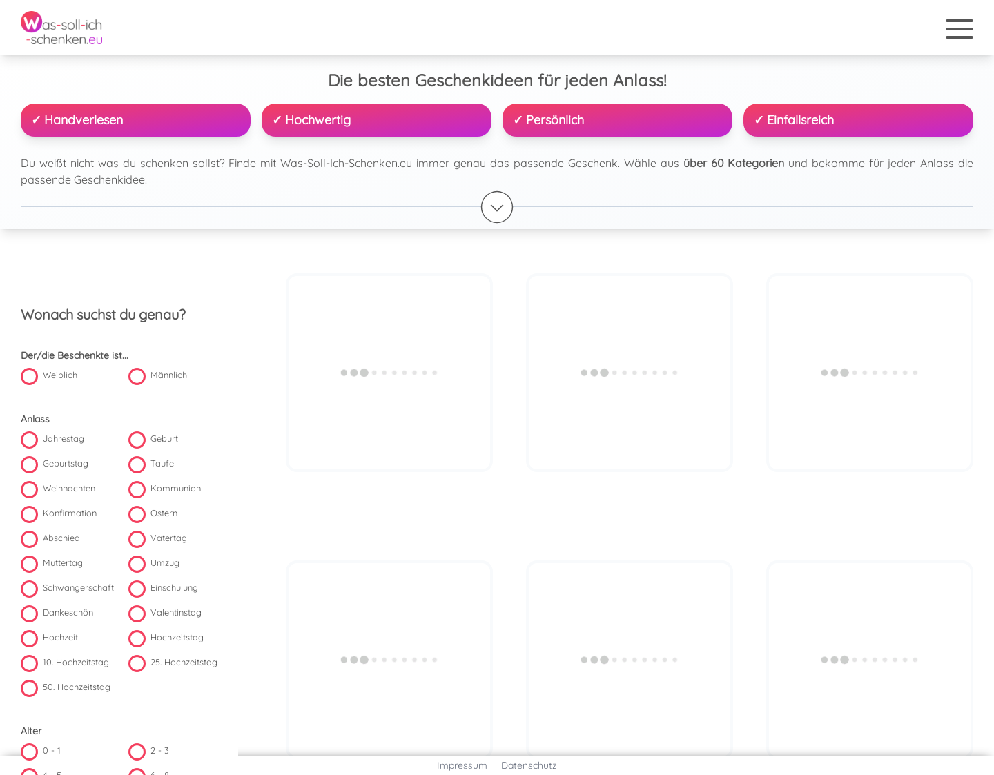 Aktuelle Website-Vorschau von Was-Soll-Ich-Schenken