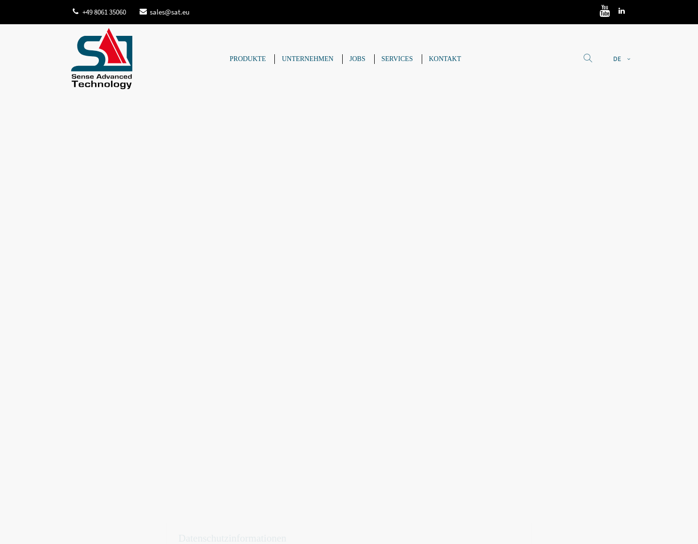 Aktuelle Website-Vorschau von SAT Electronic Vertriebs GmbH