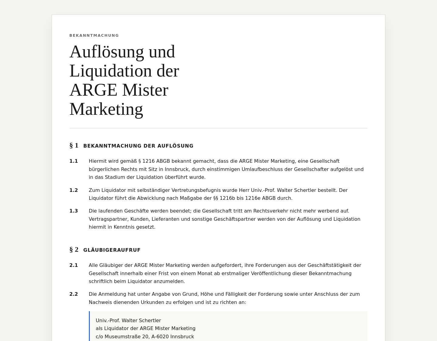 Aktuelle Website-Vorschau von Mister Marketing - Werbung für Handwerk und mehr