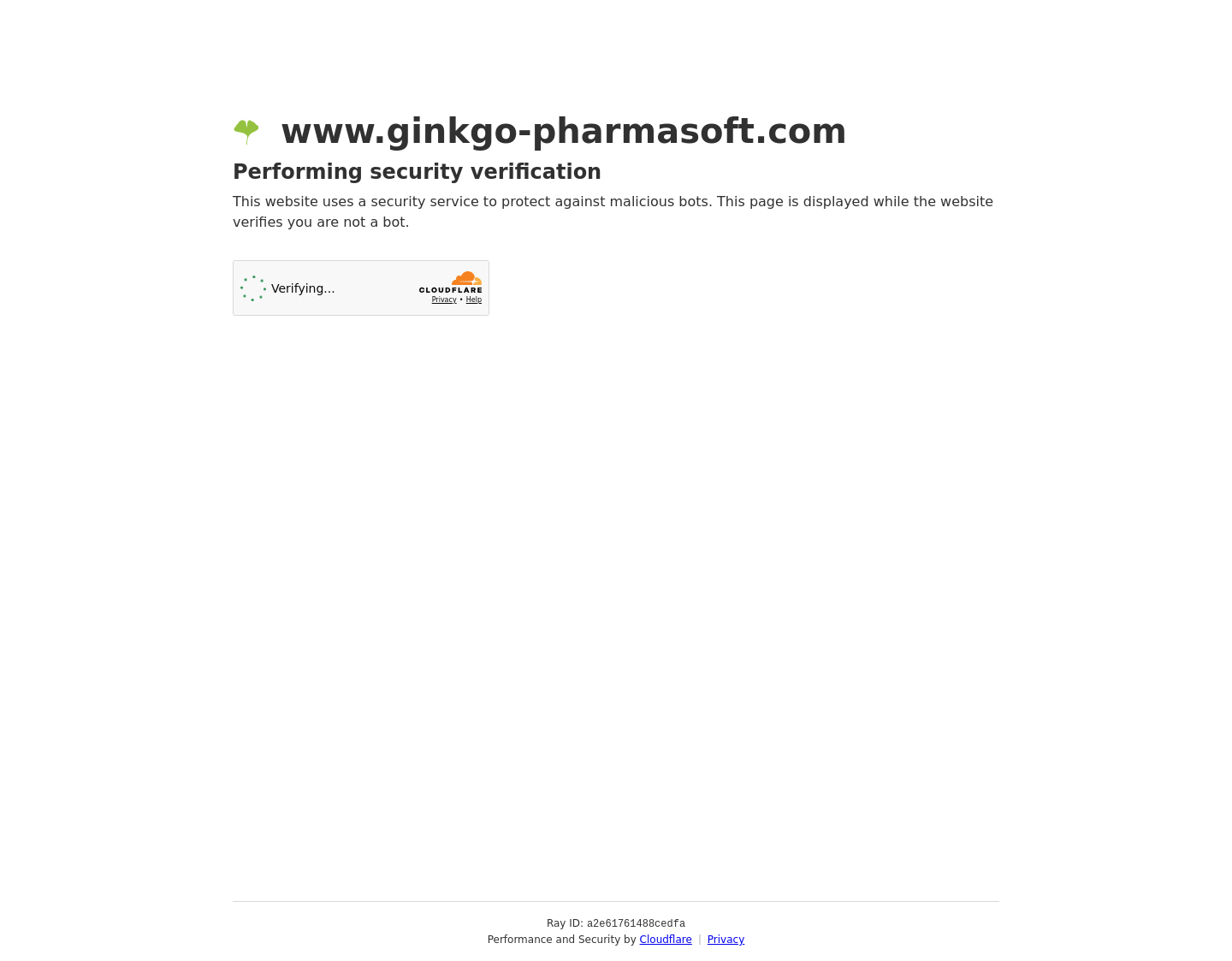 Aktuelle Website-Vorschau von Ginkgo Pharmasoft