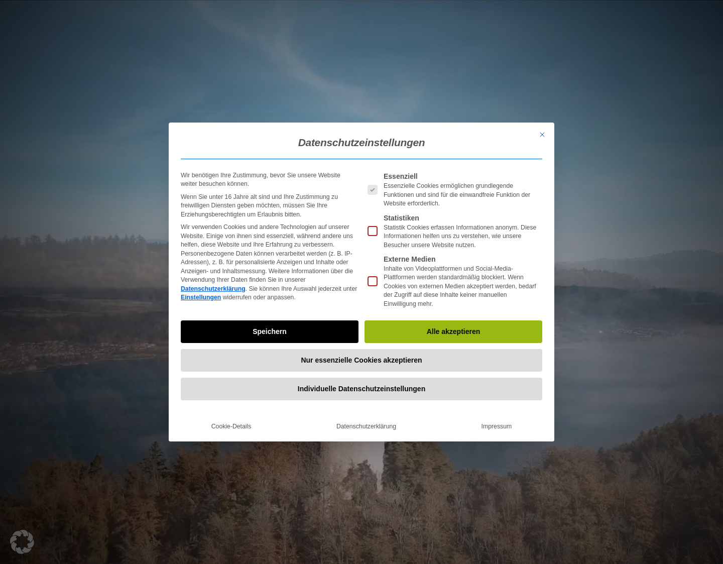 Aktuelle Website-Vorschau von Premiumwanderweg - Seegang