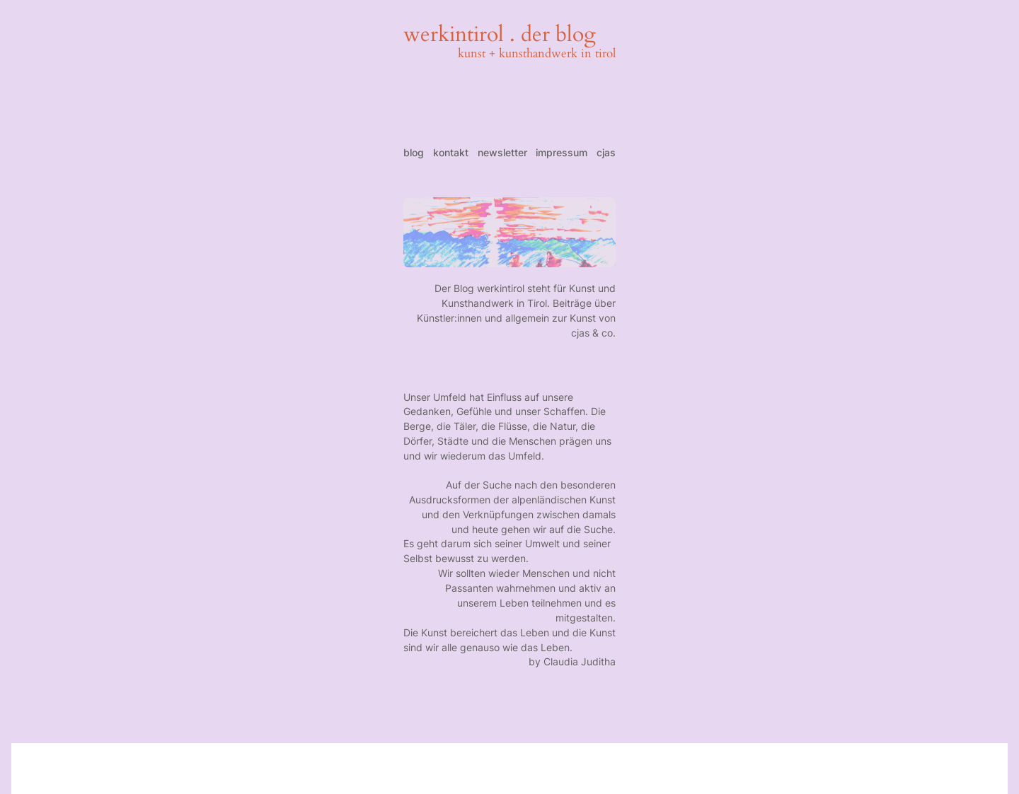 Aktuelle Website-Vorschau von werkintirol