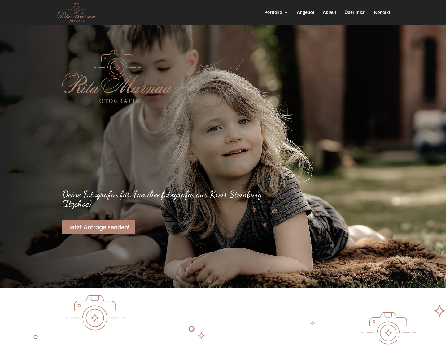 Aktuelle Website-Vorschau von Familienfotografie Itzehoe