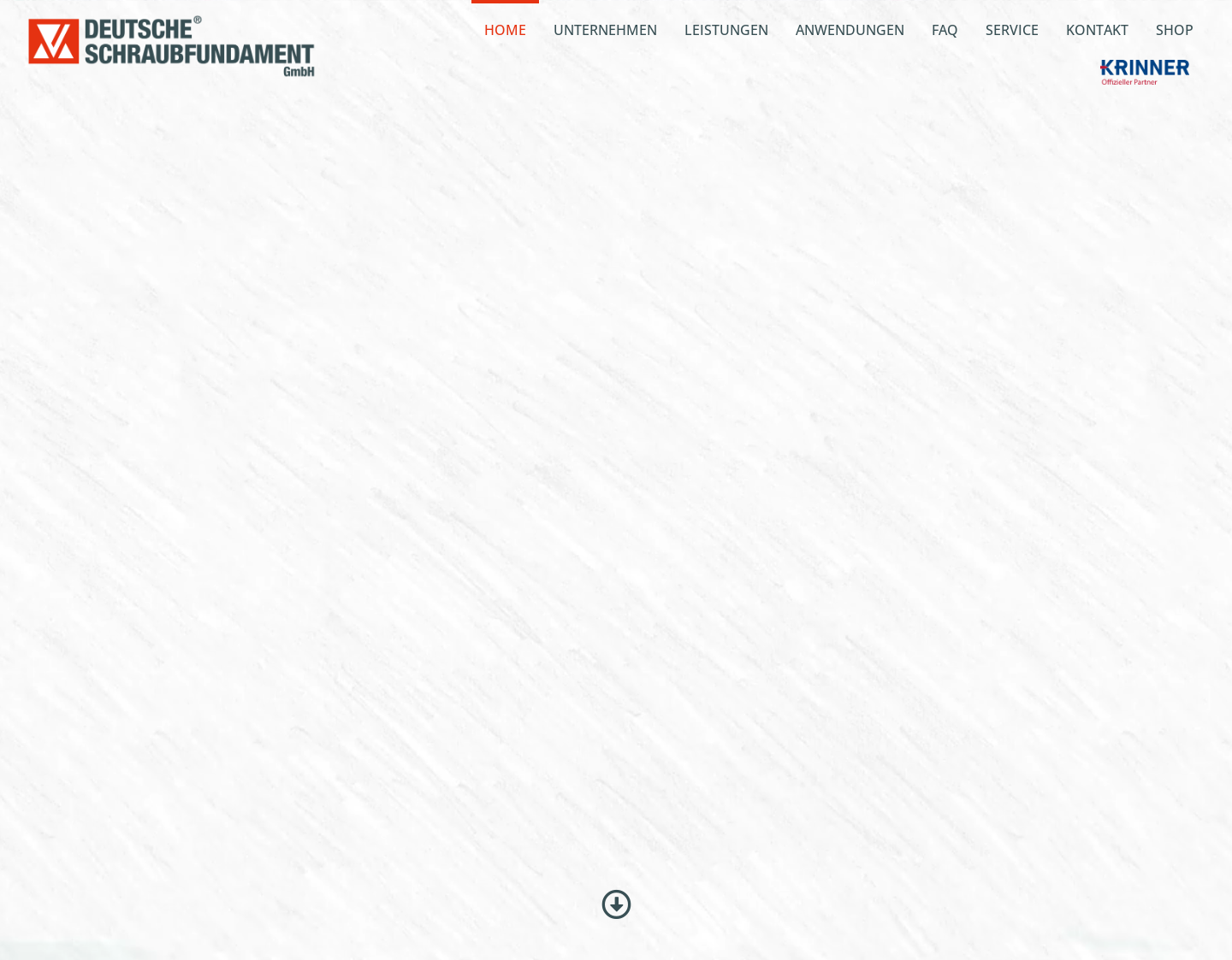 Aktuelle Website-Vorschau von Deutsche Schraubfundament GmbH