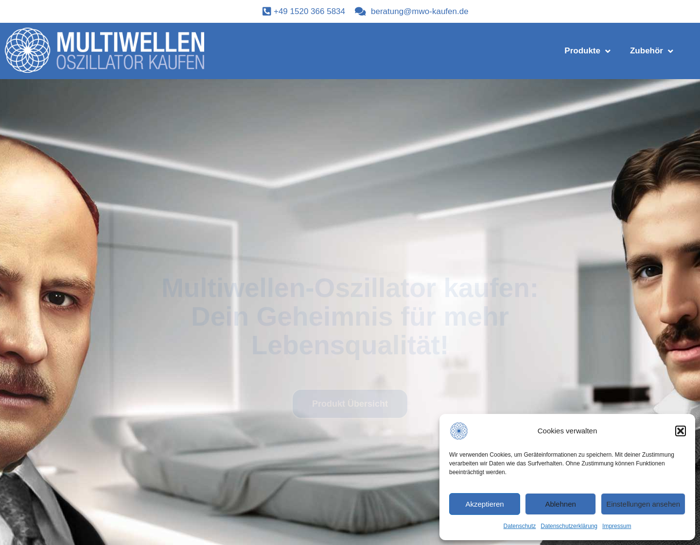 Aktuelle Website-Vorschau von Multiwellen-Oszillator kaufen