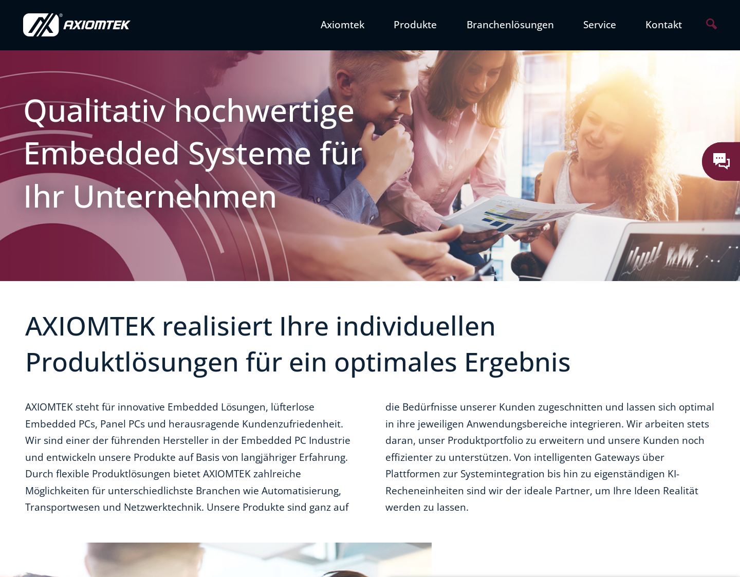 Aktuelle Website-Vorschau von Industrielle Personal Computer (PC) Tech