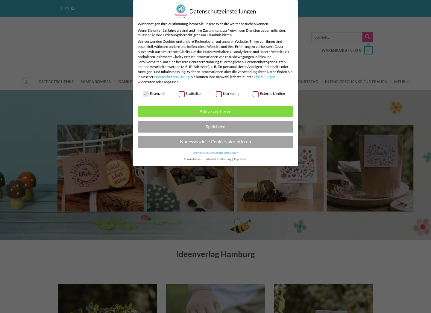 Aktuelle Website-Vorschau von Ideenverlag-Hamburg GmbH