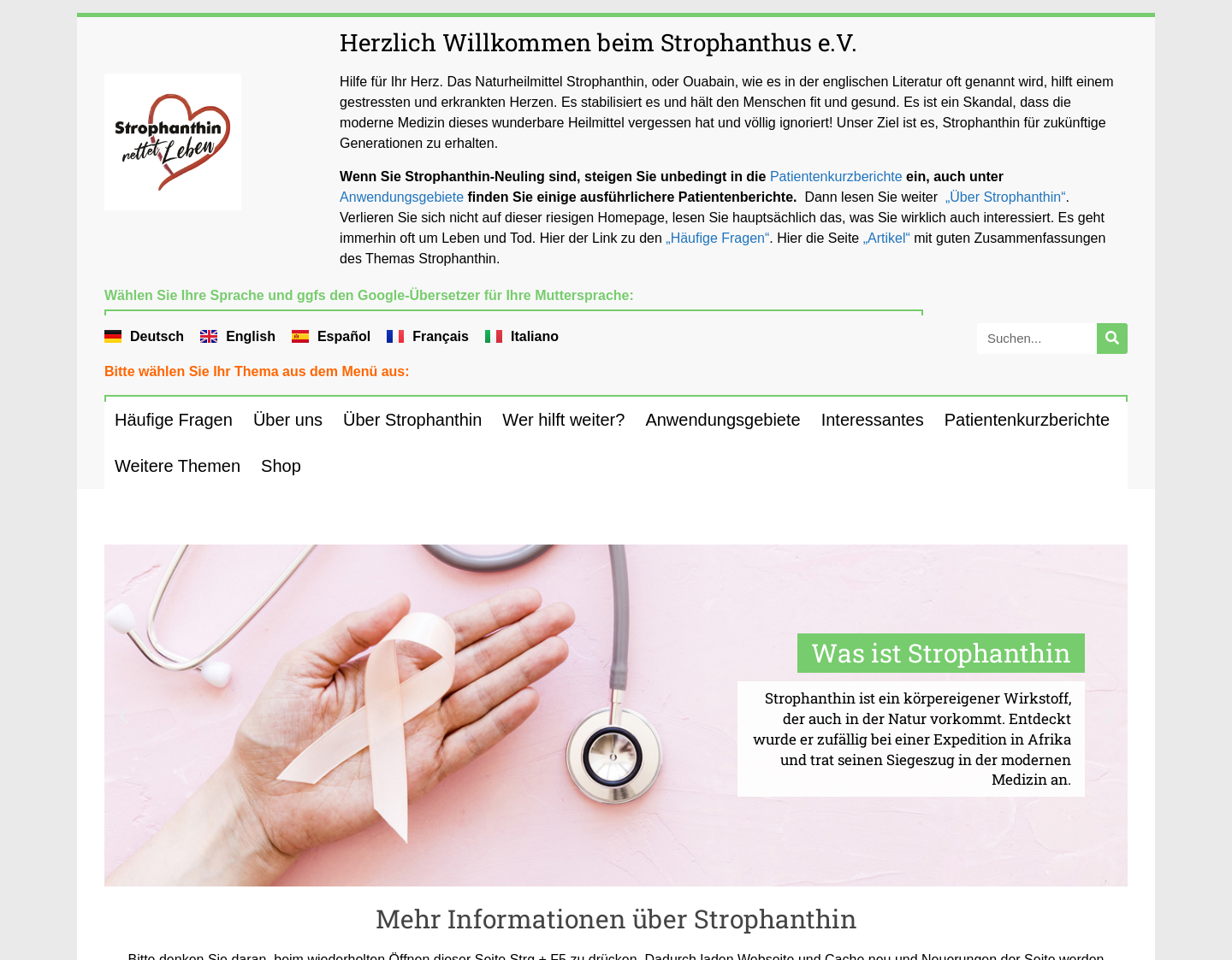 Aktuelle Website-Vorschau von Herzinfarkt Prophylaxe schützen