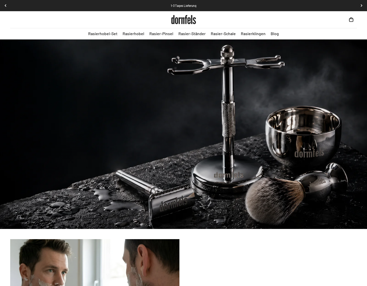 Aktuelle Website-Vorschau von Dornfels