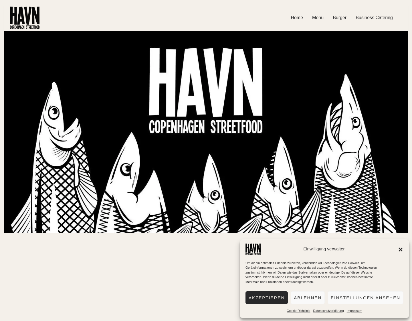 Aktuelle Website-Vorschau von HAVN Copenhagen Streetfood Foodtruck