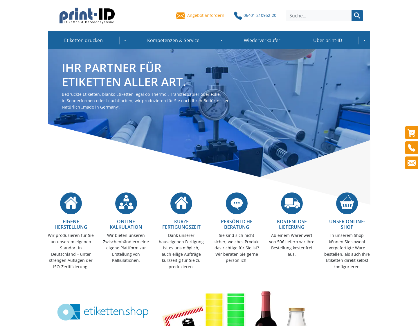 Aktuelle Website-Vorschau von Kartensysteme für Clubkarten