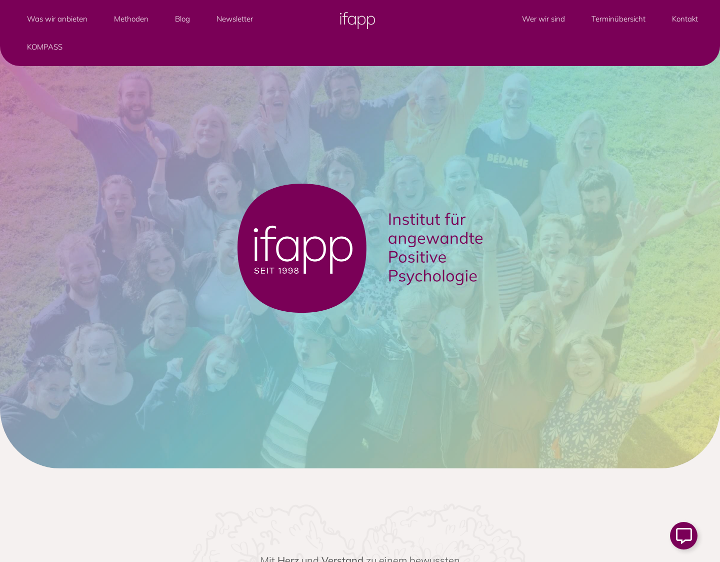 Aktuelle Website-Vorschau von IFAPP