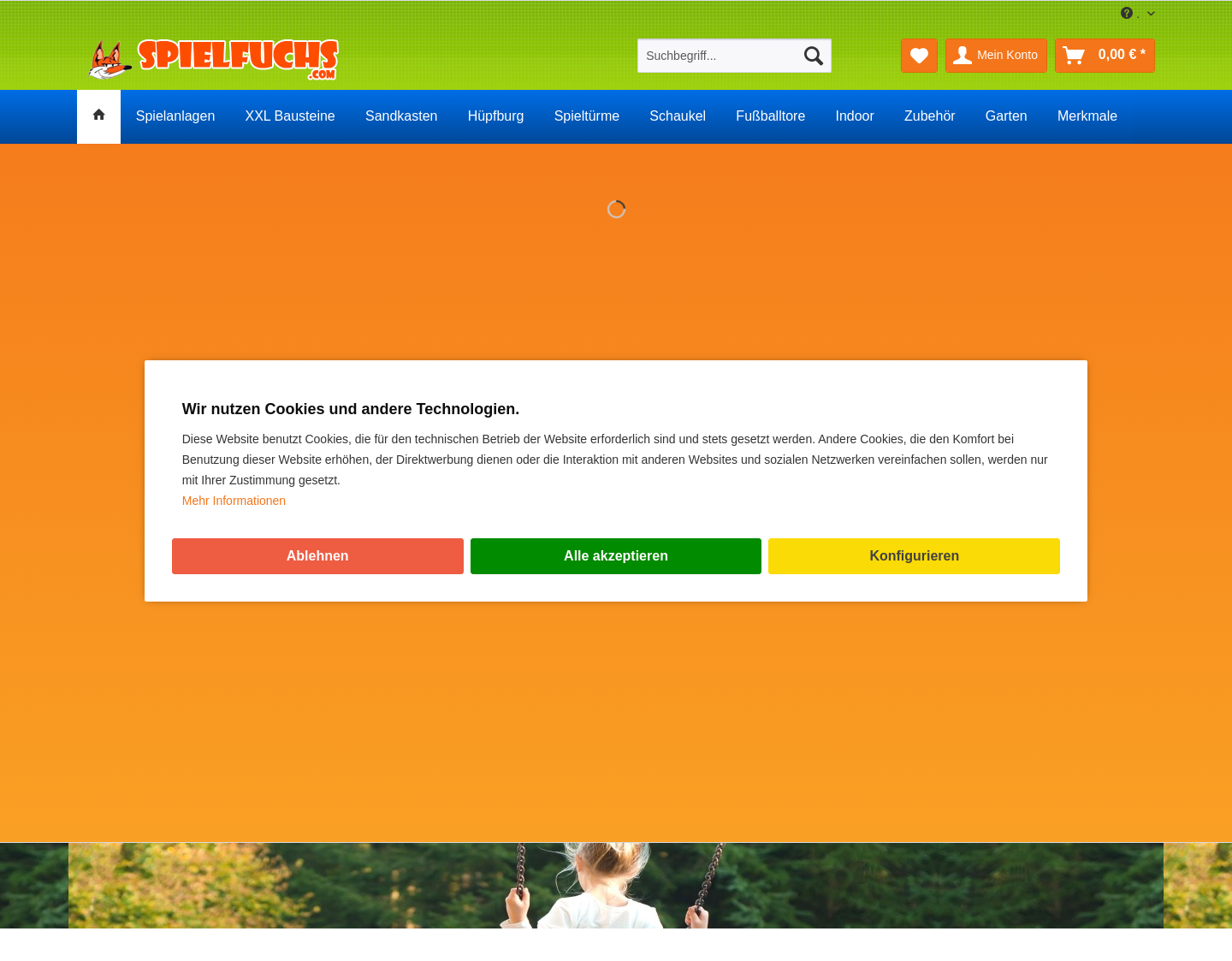 Aktuelle Website-Vorschau von Der Kinderfahrzeug - Shop