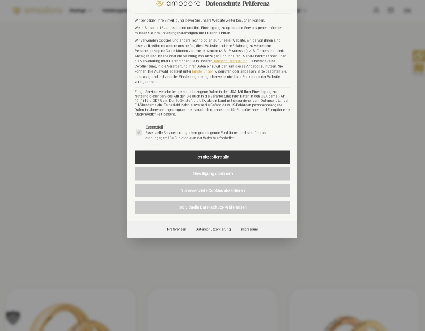 Aktuelle Website-Vorschau von Amodoro
