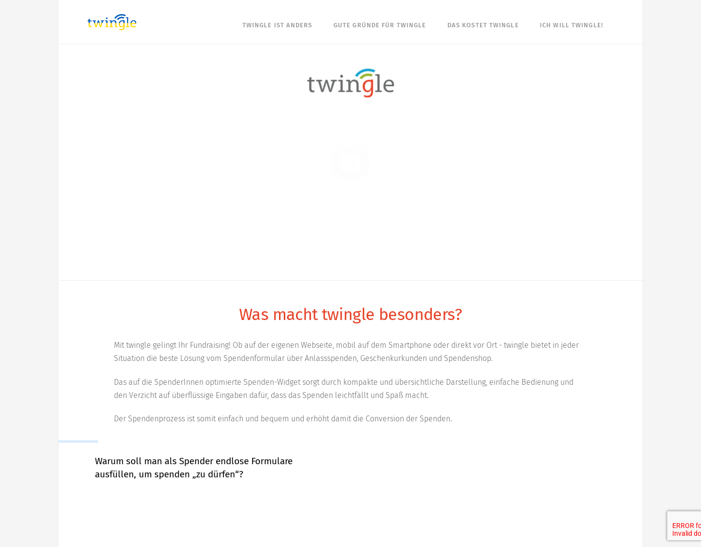 Aktuelle Website-Vorschau von GLS Spendenportal