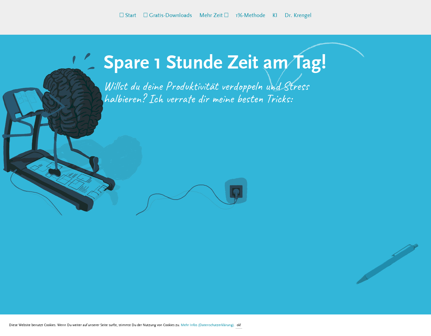 Aktuelle Website-Vorschau von Zeitmanagement & Lernen lernen Expertent