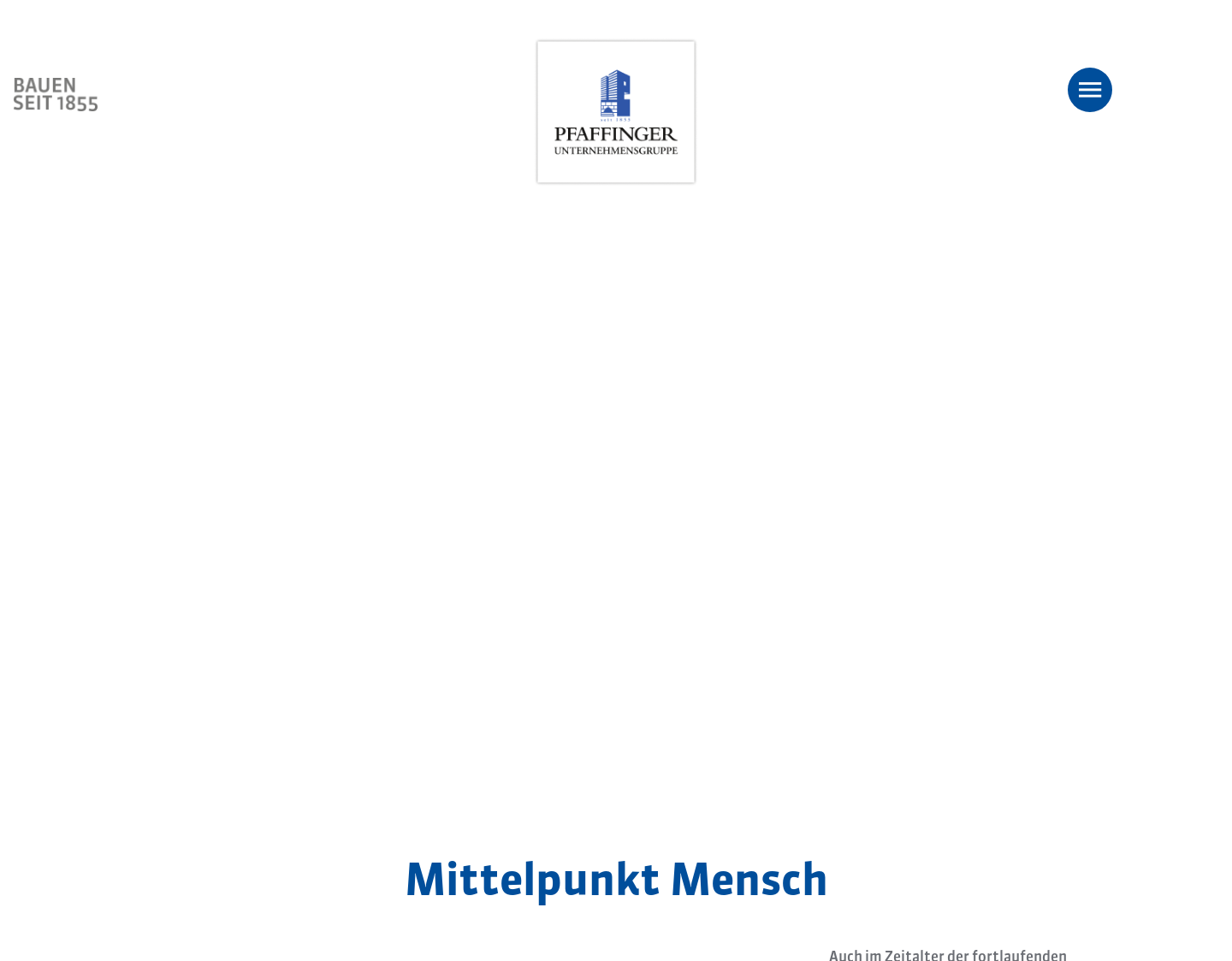 Aktuelle Website-Vorschau von Bauunternehmen Bayern
