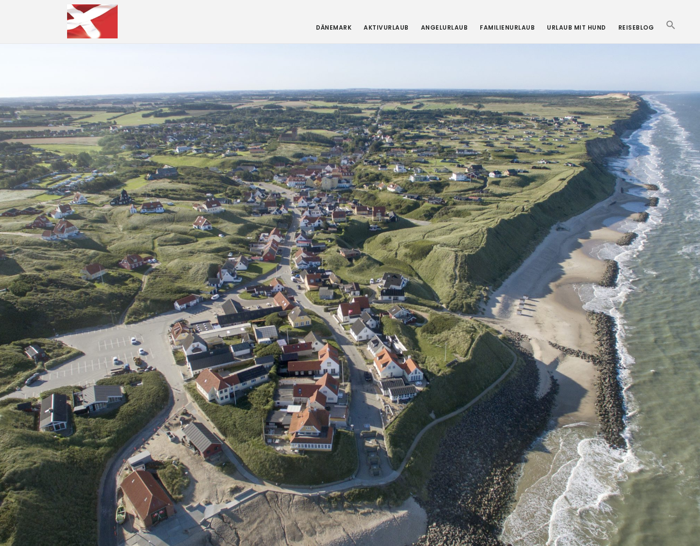 Aktuelle Website-Vorschau von Ferienhaus Urlaub Dänemark