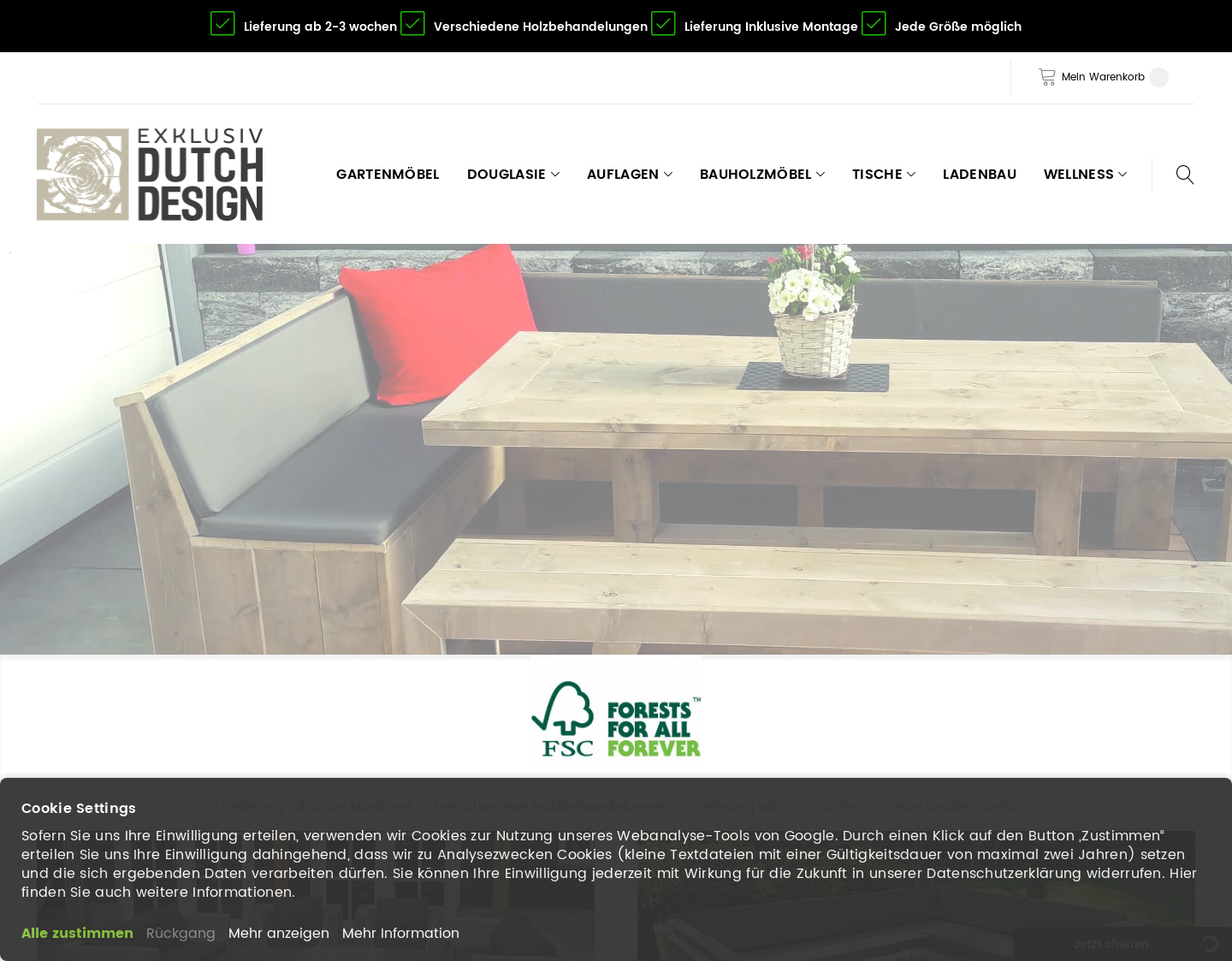 Aktuelle Website-Vorschau von Bauholz