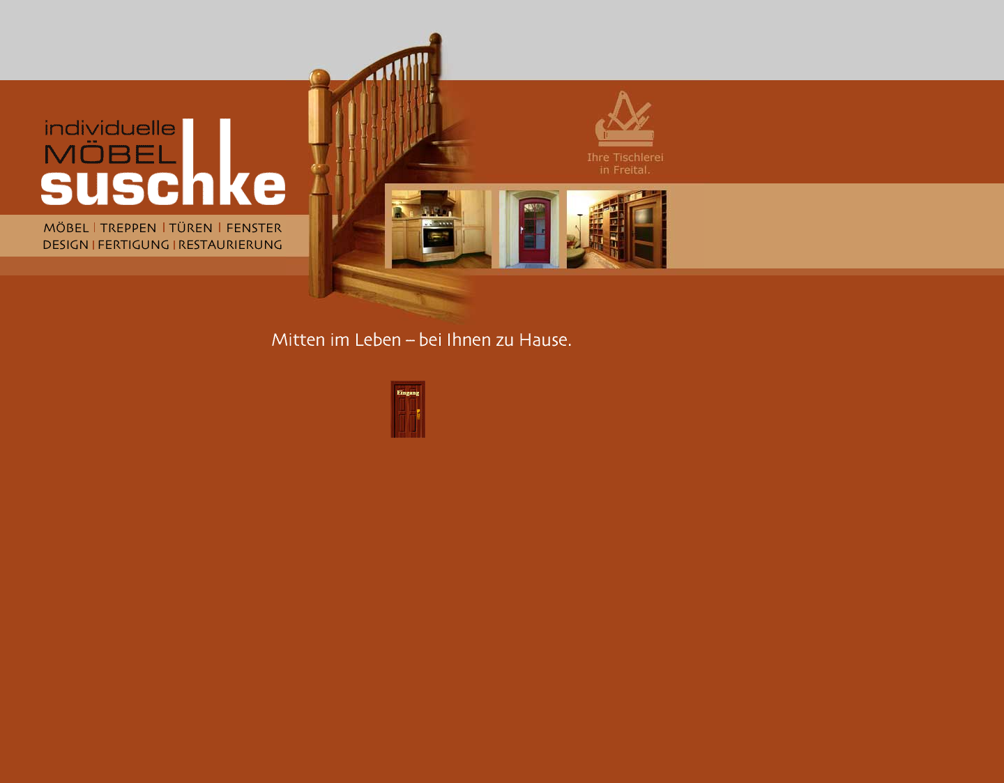 Aktuelle Website-Vorschau von Tischlerei Frank Suschke Freital