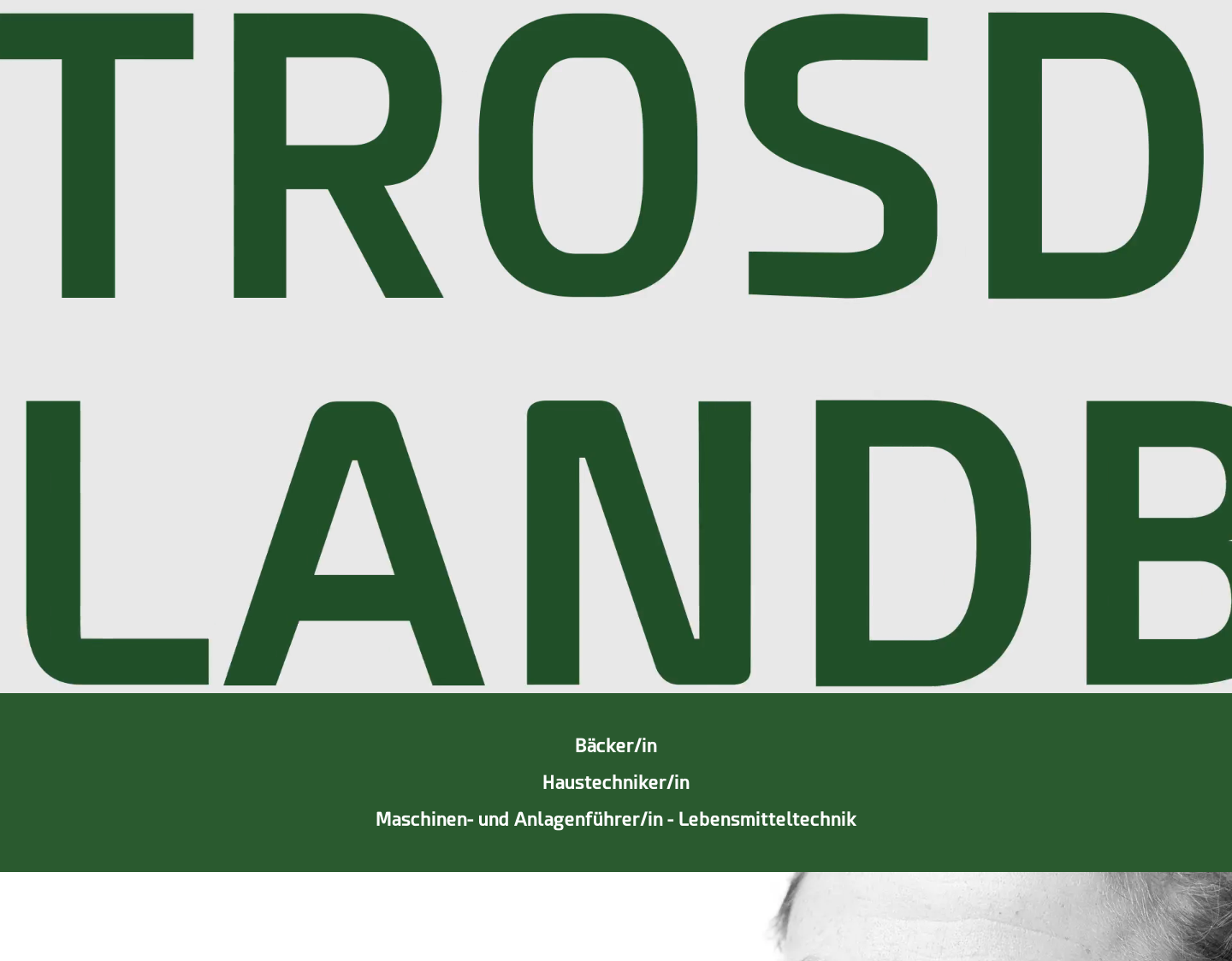 Aktuelle Website-Vorschau von Trosdorfer Landbäckerei