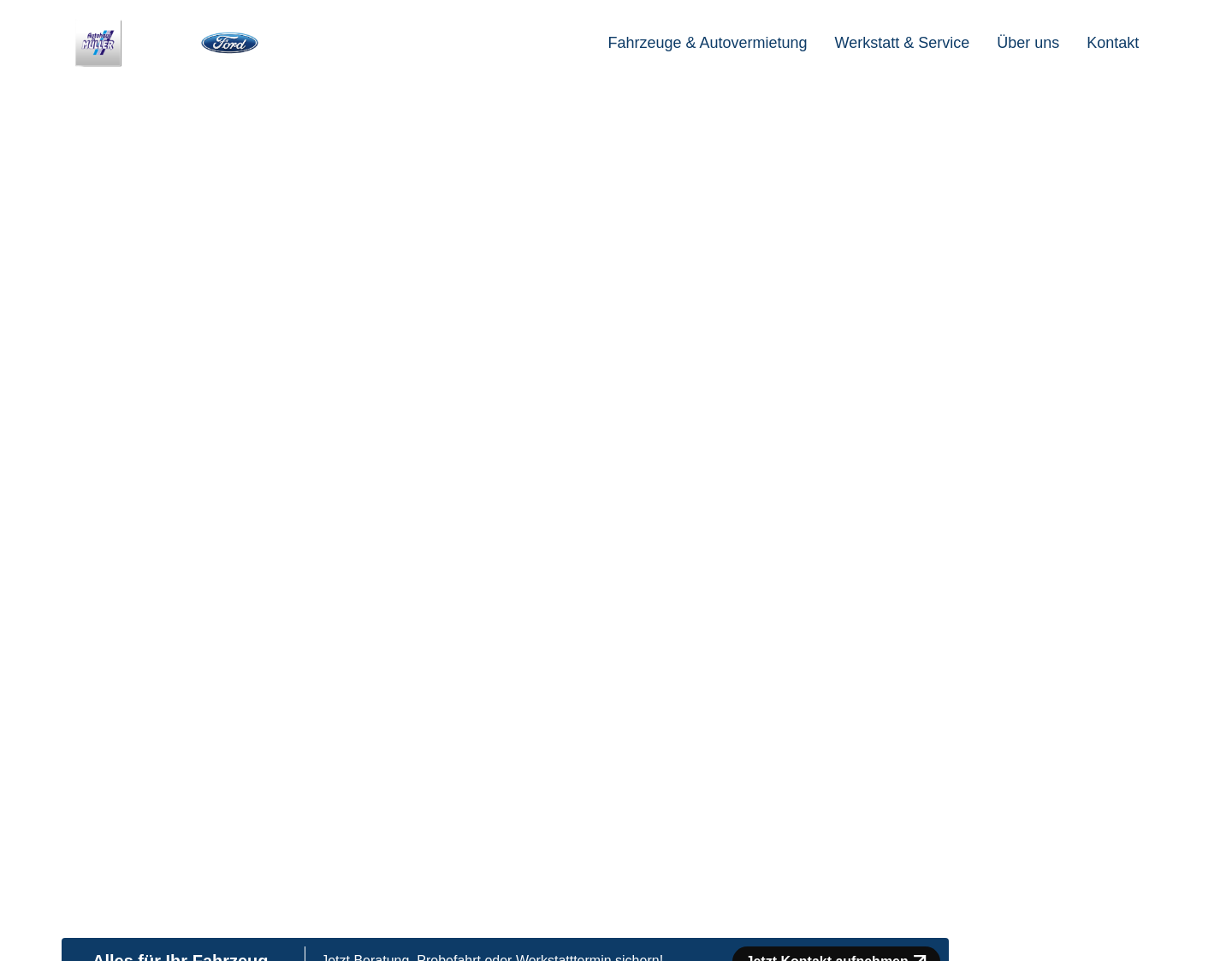 Aktuelle Website-Vorschau von Autohaus Müller in Berlin