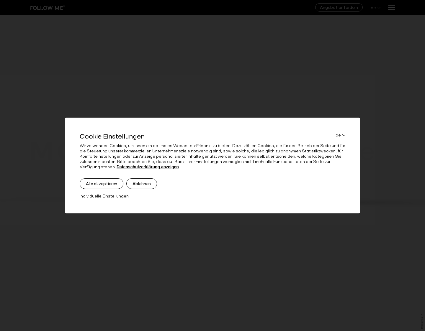 Aktuelle Website-Vorschau von Outdoor LCD