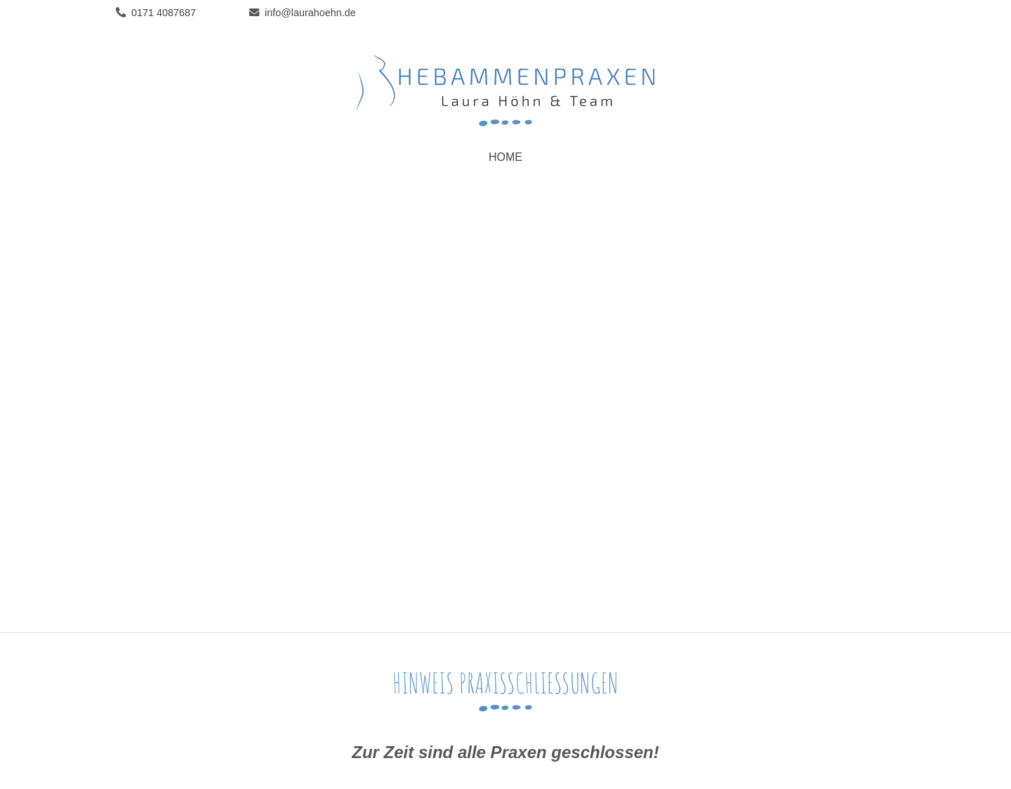 Aktuelle Website-Vorschau von Hebamme Laura Höhn in Oldenburg