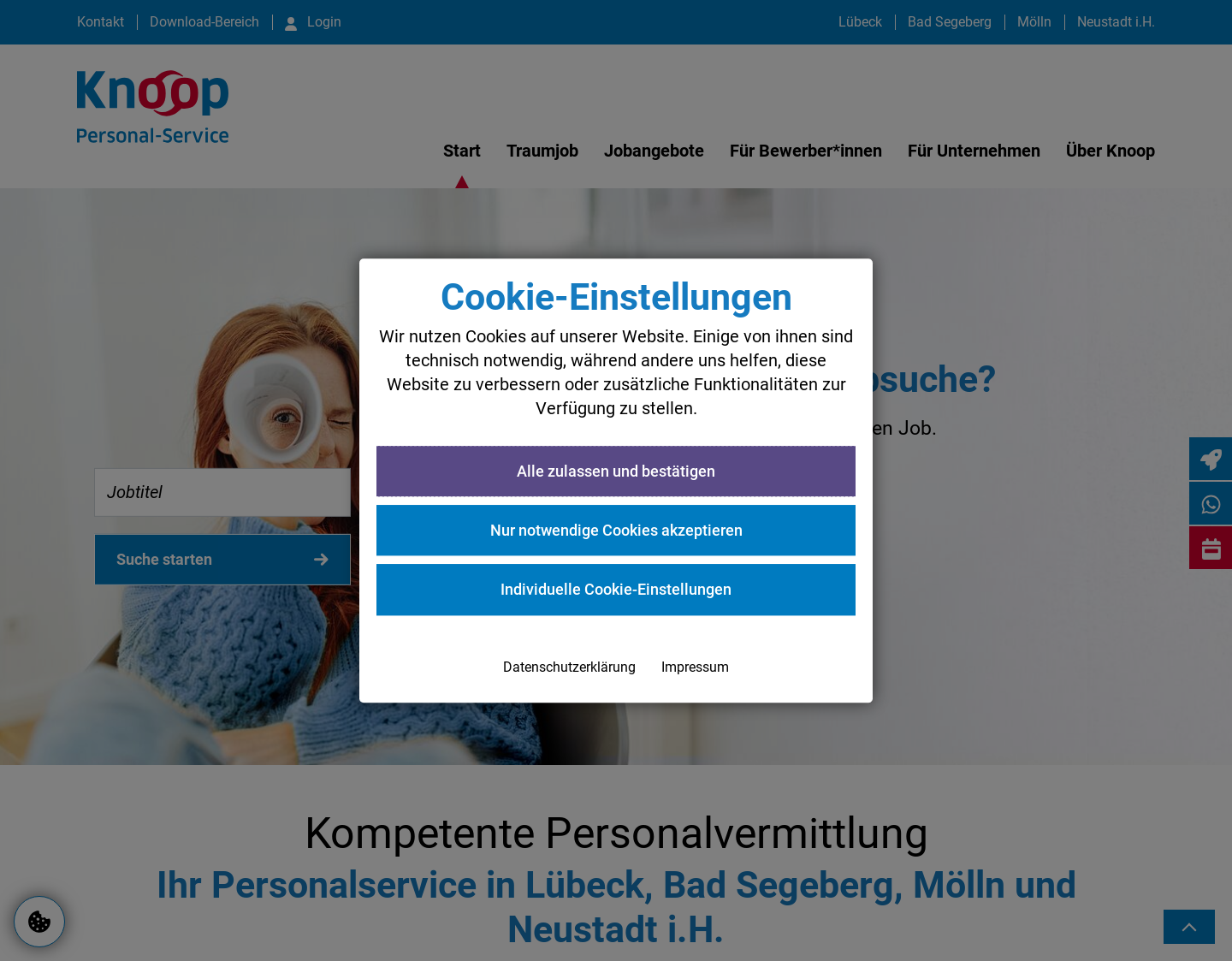 Aktuelle Website-Vorschau von Fachkräftemangel, nicht mit uns!