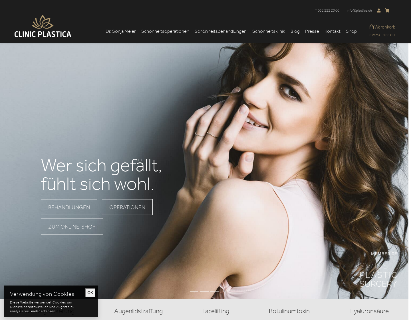 Aktuelle Website-Vorschau von plastische chirurgie