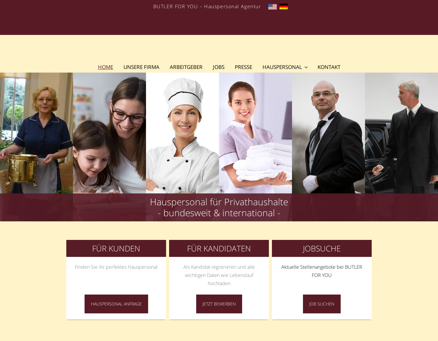 Aktuelle Website-Vorschau von Sie brauchen eine Nanny in Berlin?
