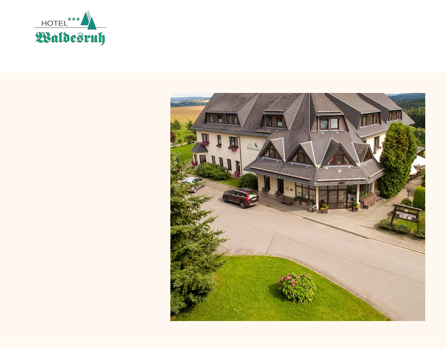 Aktuelle Website-Vorschau von Hotel Waldesruh in Lengefeld
