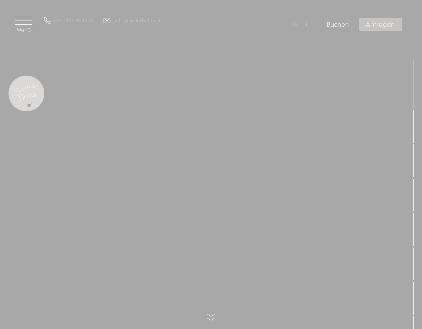 Aktuelle Website-Vorschau von Hotel Tirolerhof in Rodeneck
