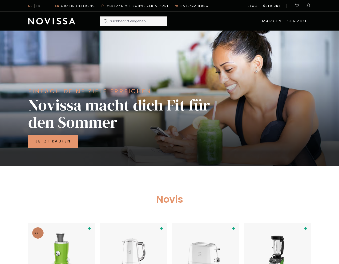 Aktuelle Website-Vorschau von Kitchenaid Haushaltsgeräte und Küchenmaschinen