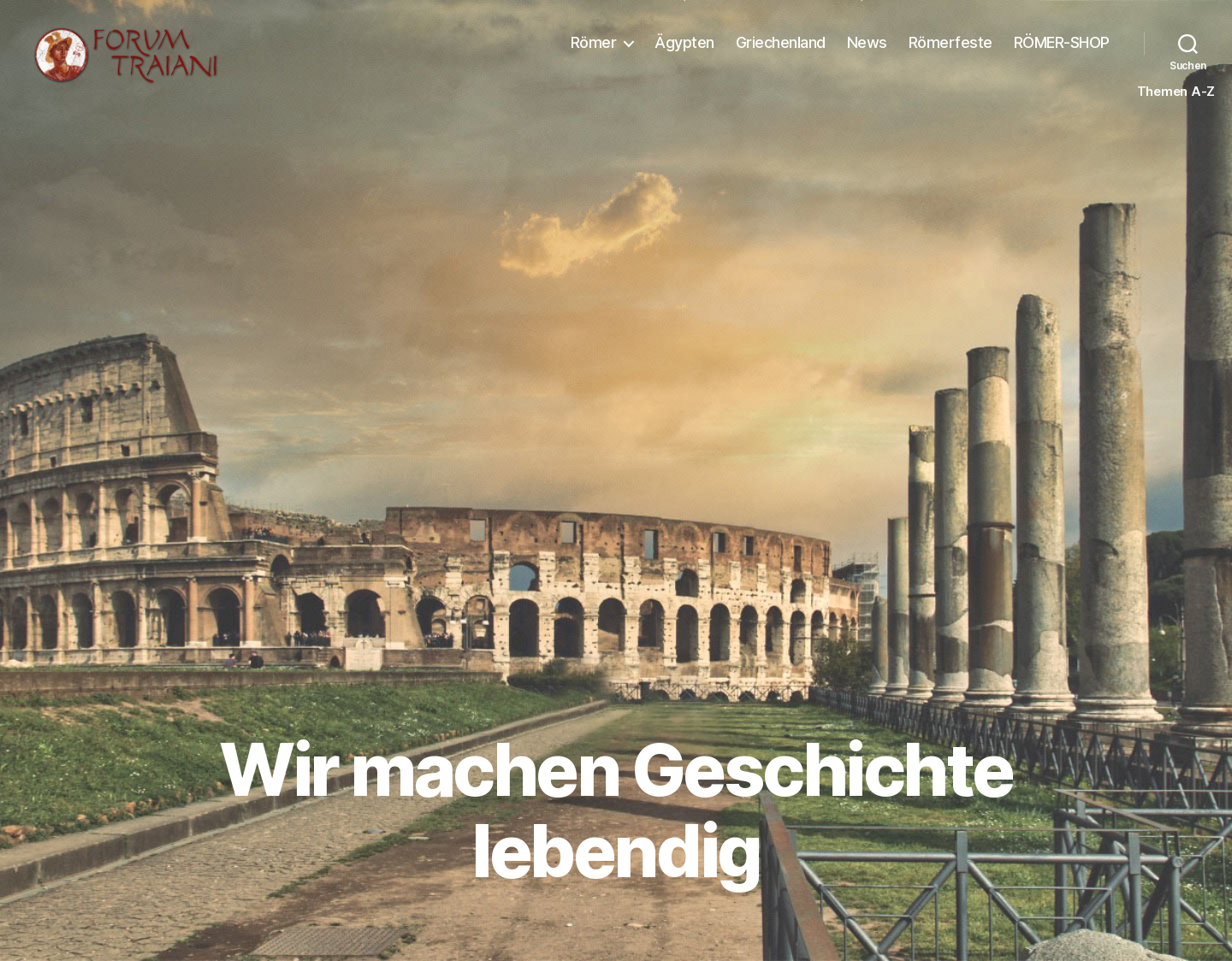 Aktuelle Website-Vorschau von Römische Geschichte - Die Römer