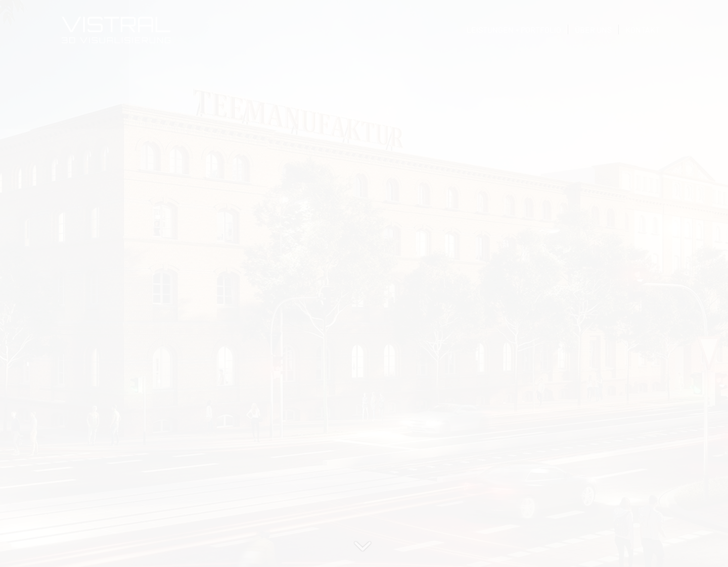 Aktuelle Website-Vorschau von VISTRAL 3D Visualisierung