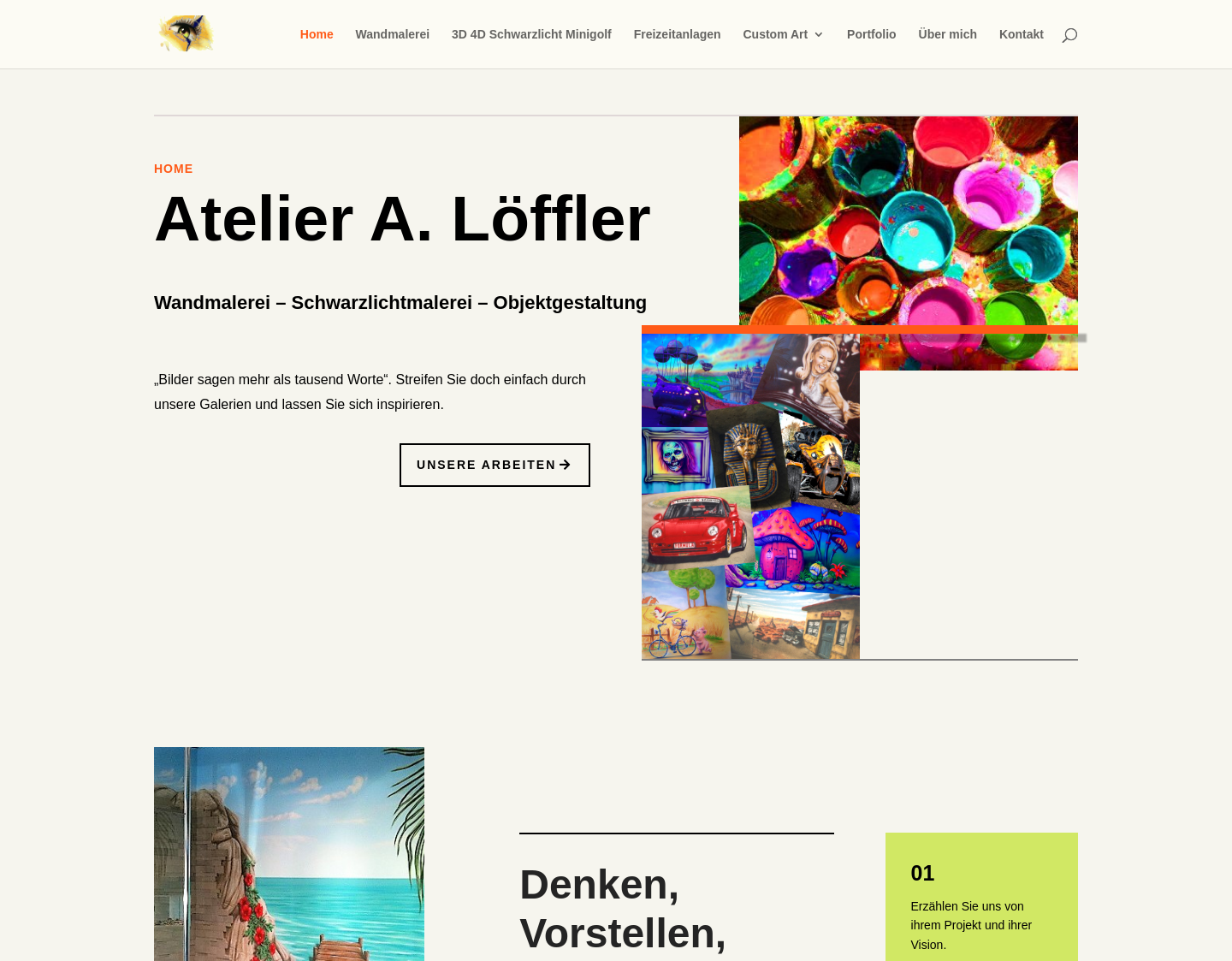 Aktuelle Website-Vorschau von Mit professioneller Wandbemalung glänzen
