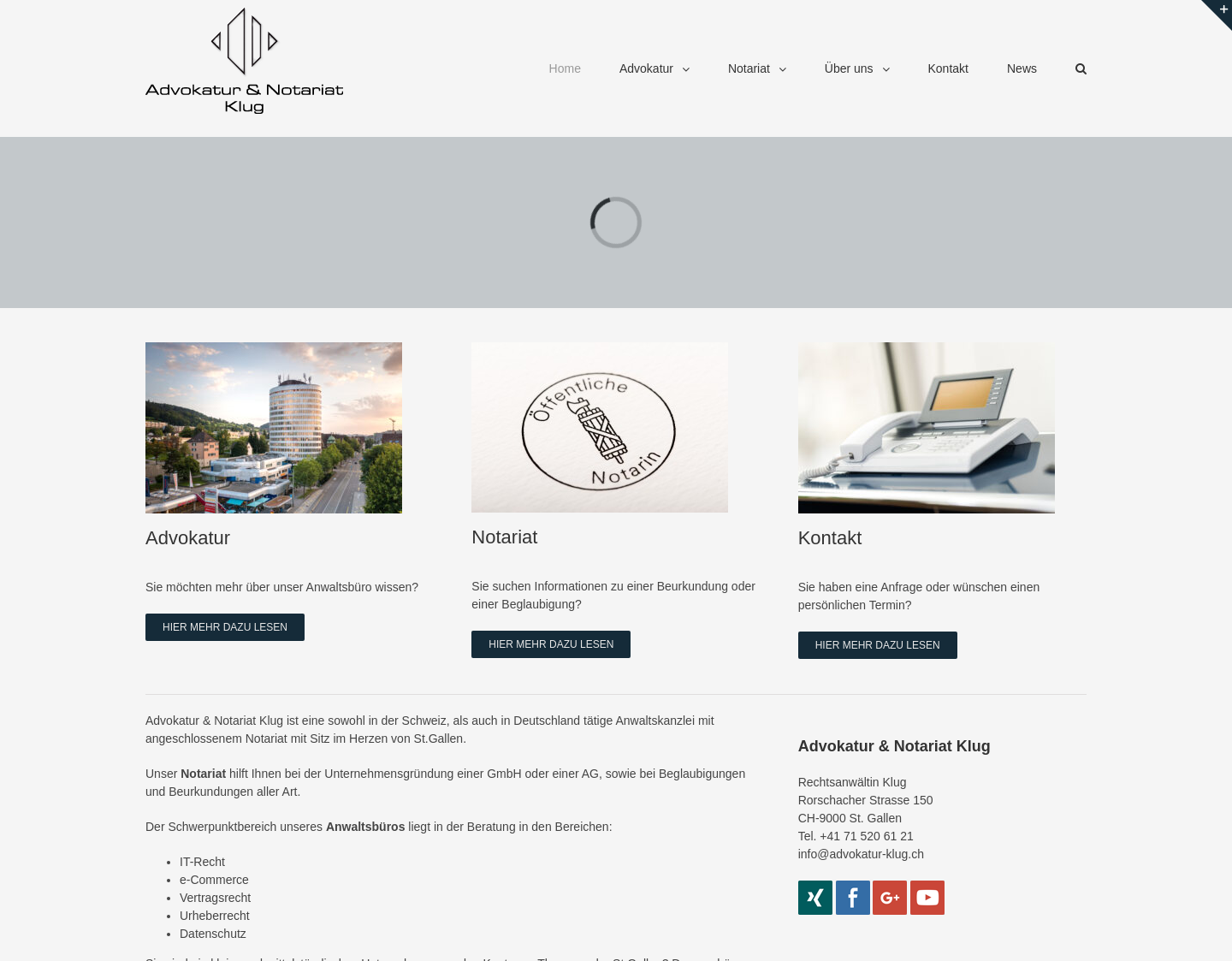 Aktuelle Website-Vorschau von Rechtsanwalt