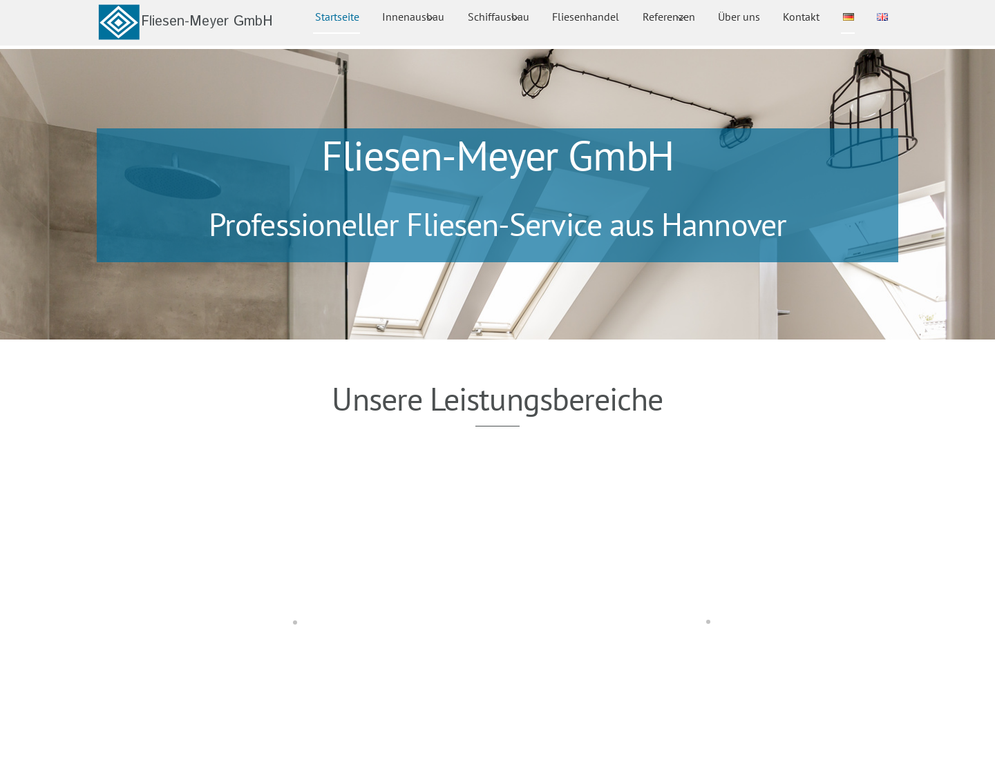 Aktuelle Website-Vorschau von Fliesen-Meyer GmbH Meyer-Factum