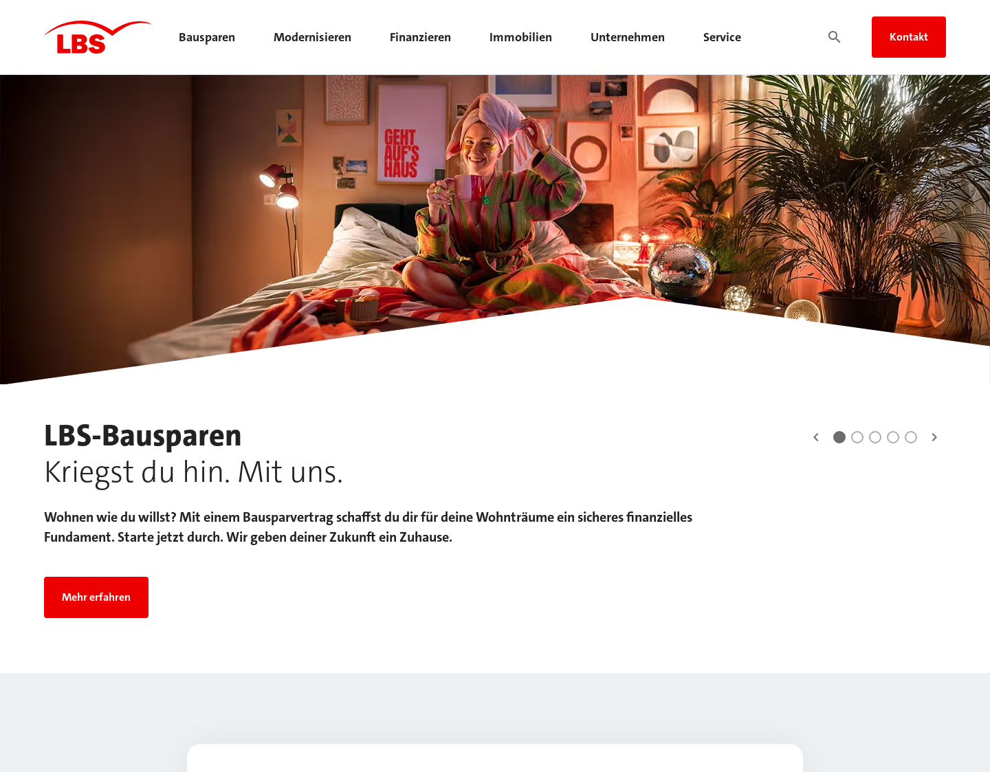 Vorschau von LBS - Bausparkasse der Sparkassen