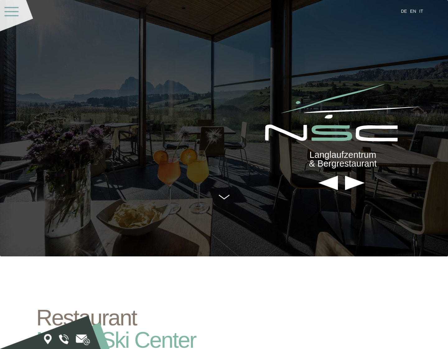 Aktuelle Website-Vorschau von Restaurant Seiseralm in Compatsch