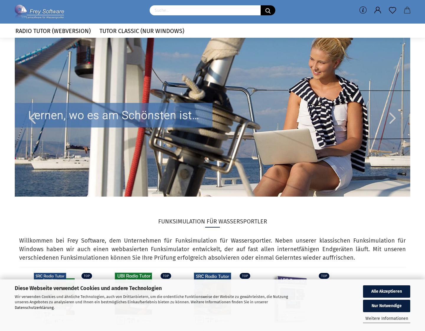 Aktuelle Website-Vorschau von Sbf Binnen
