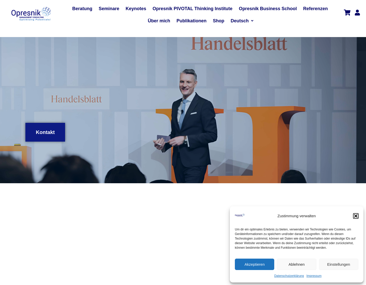 Aktuelle Website-Vorschau von Management Consulting