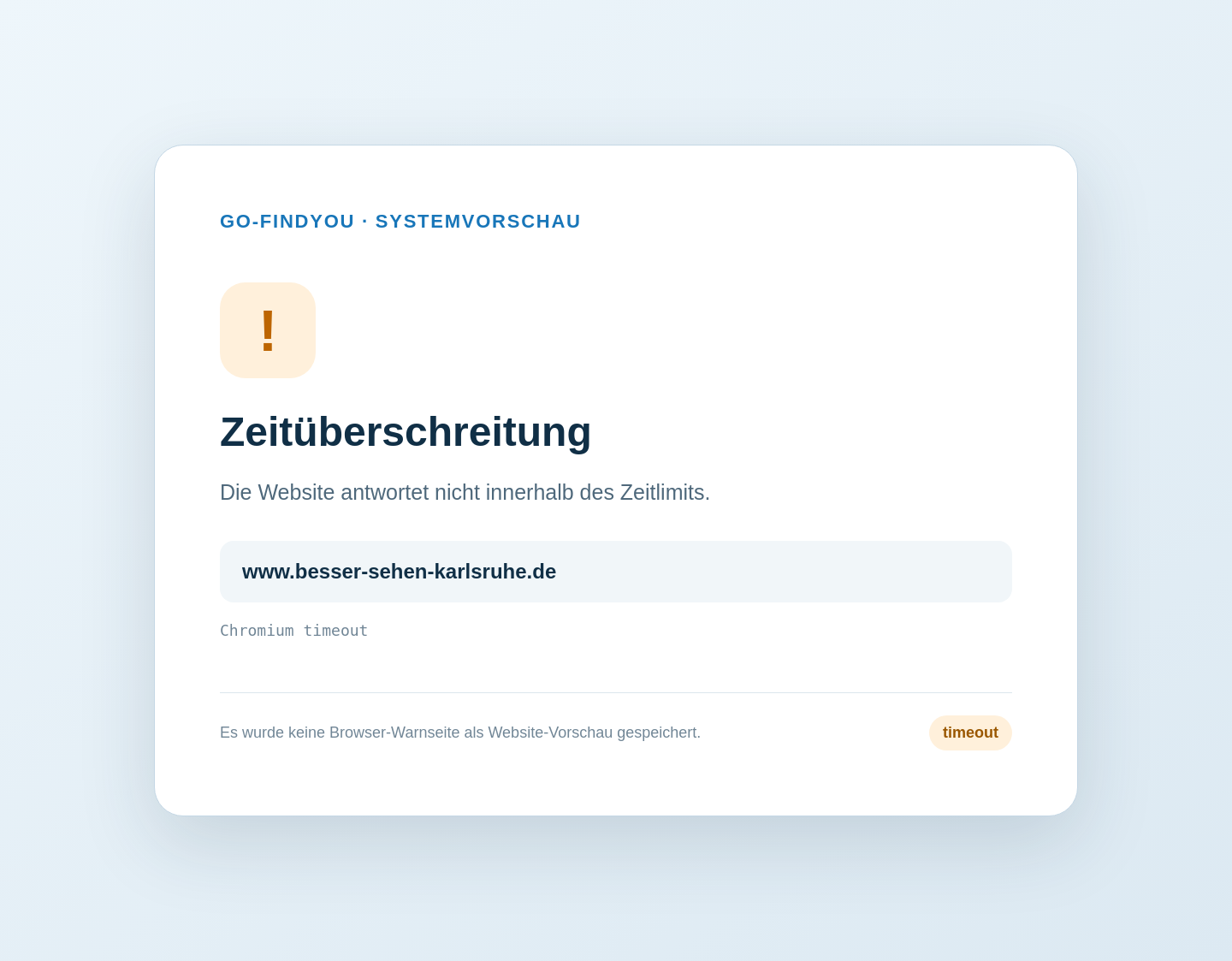 Aktuelle Website-Vorschau von Augenklinik und Laser-Zentrum