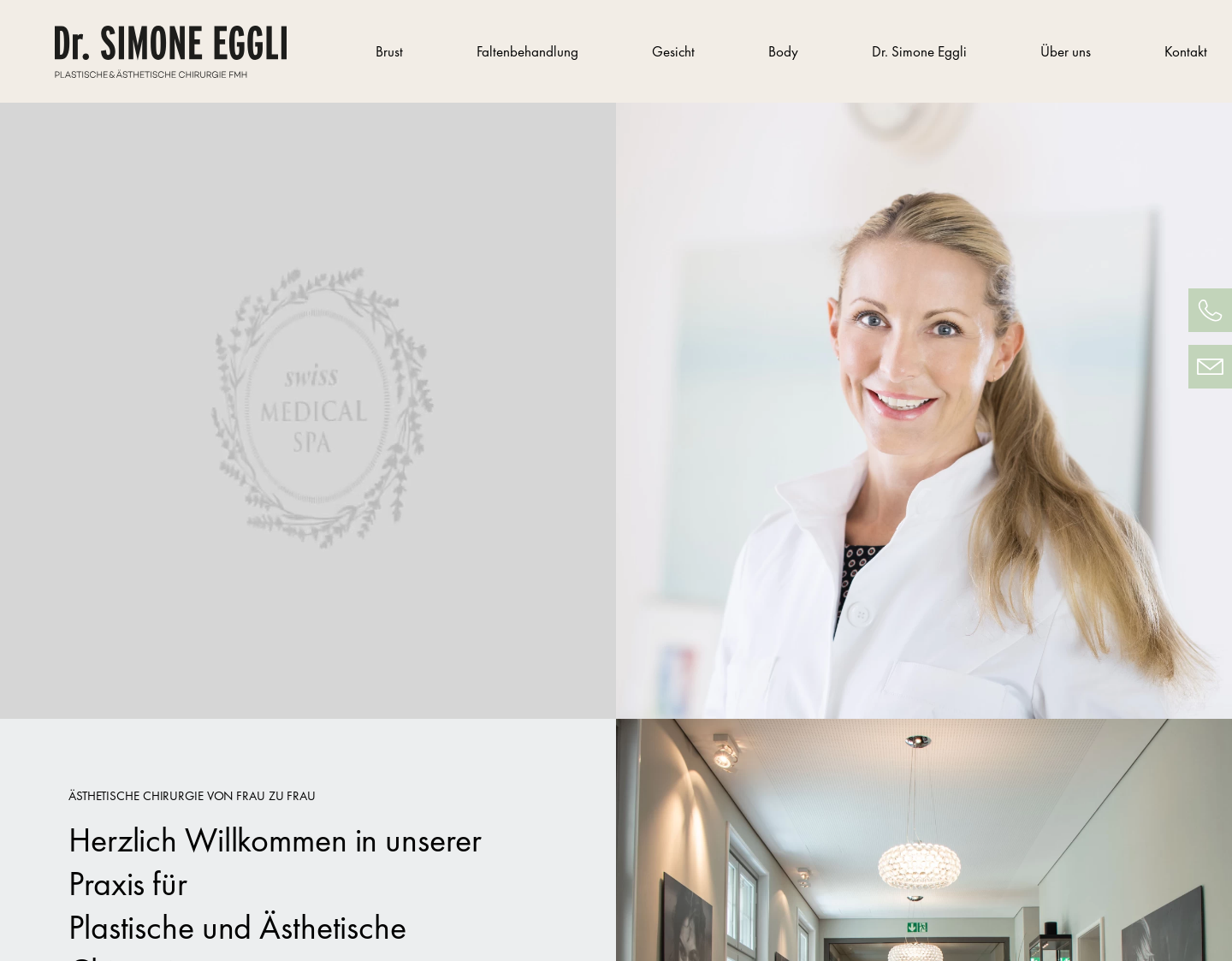 Aktuelle Website-Vorschau von Plastische Chirurgie