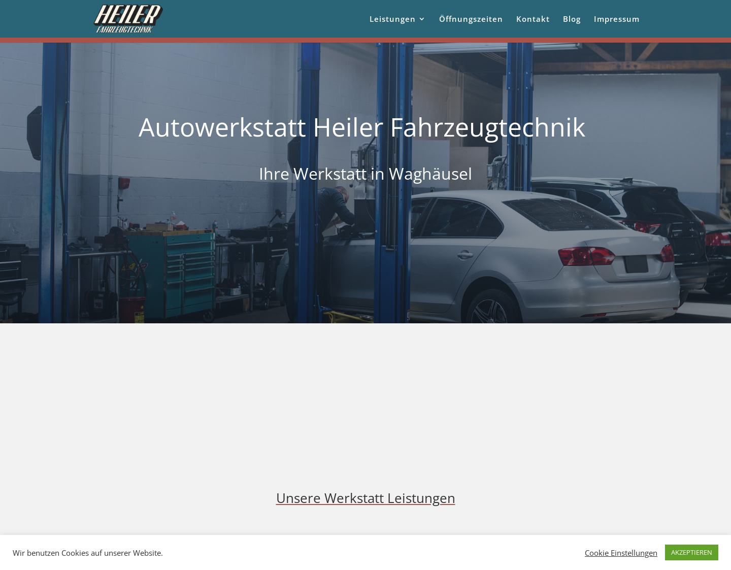 Aktuelle Website-Vorschau von Autowerkstatt Heiler Fahrzeugtechnik