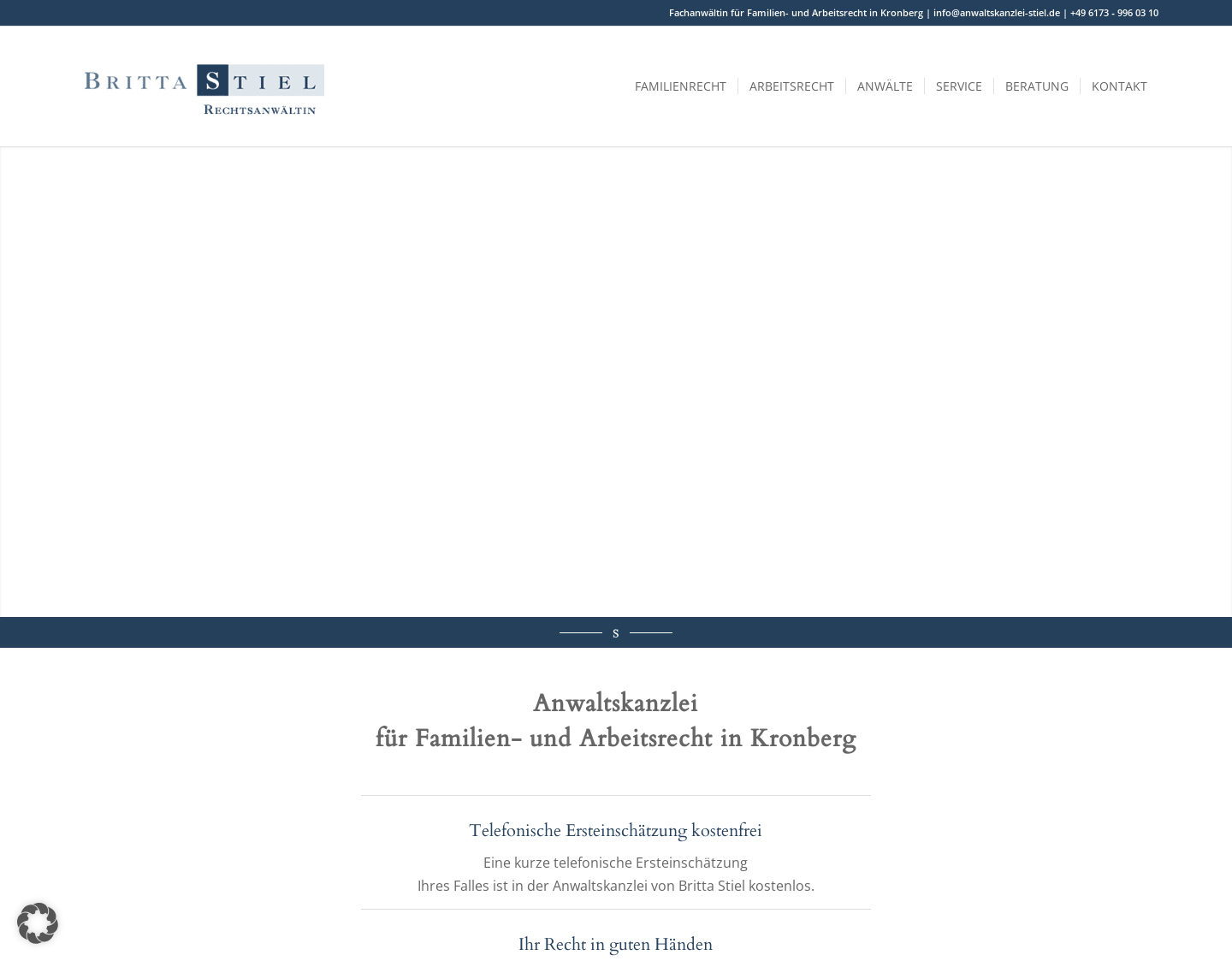 Aktuelle Website-Vorschau von Anwaltskanzlei Stiel