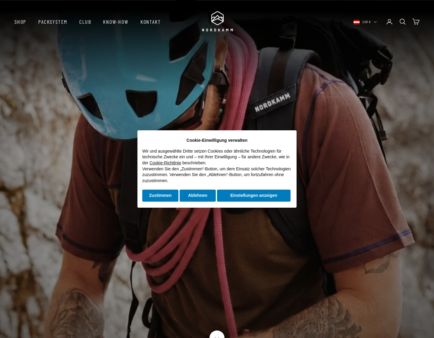 Aktuelle Website-Vorschau von NORDKAMM GmbH