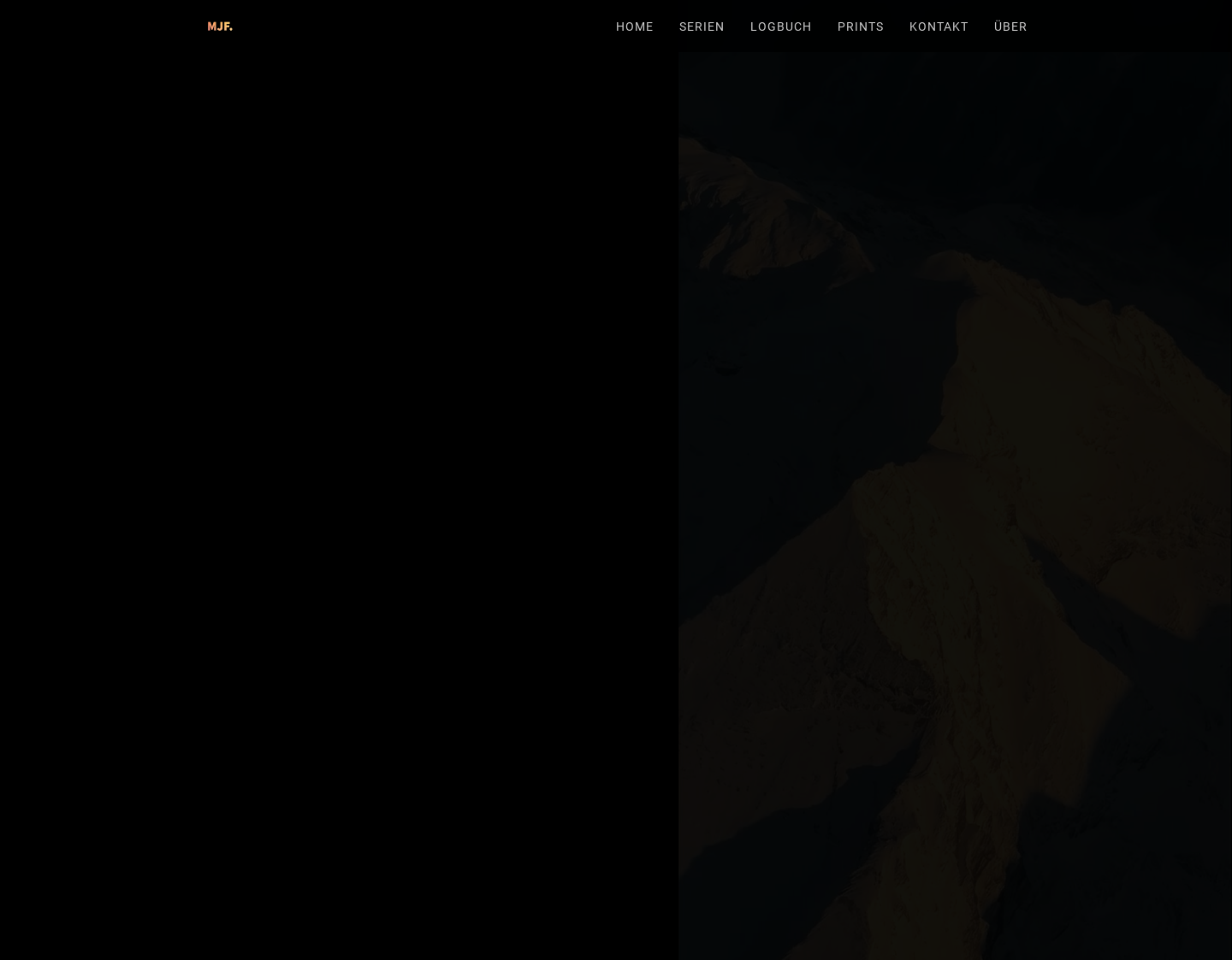 Aktuelle Website-Vorschau von Marc Jordi Fischer - Einzigartige Fotografien